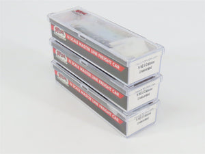 N Scale Atlas 50003495 Undecorated NE-5 Caboose 3-Pack