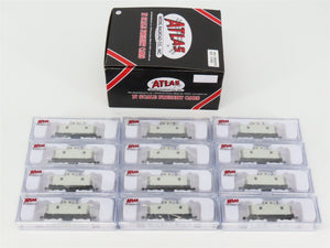 N Scale Atlas 50002578 Undecorated Cupola Caboose 12-Pack