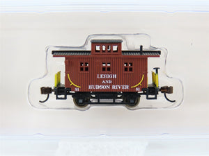 N Bachmann Silver 15756 L&HR Lehigh & Hudson River Center Cupola Caboose #81