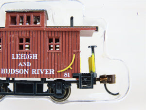 N Bachmann Silver 15756 L&HR Lehigh & Hudson River Center Cupola Caboose #81
