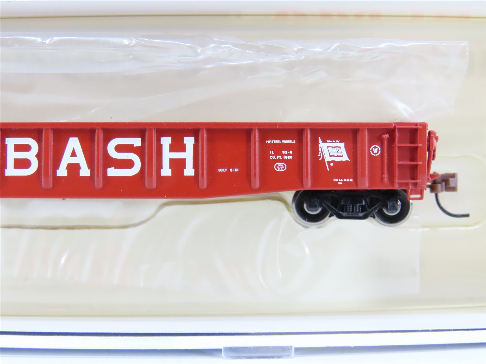 N Scale BLMA 14074 WAB Wabash ACF 70-Ton 52'6