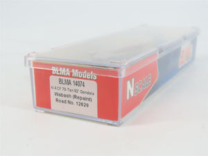 N Scale BLMA 14074 WAB Wabash ACF 70-Ton 52'6