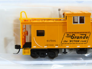 N Scale Atlas 50005596 D&RGW Rio Grande Extended Vision Caboose #01506
