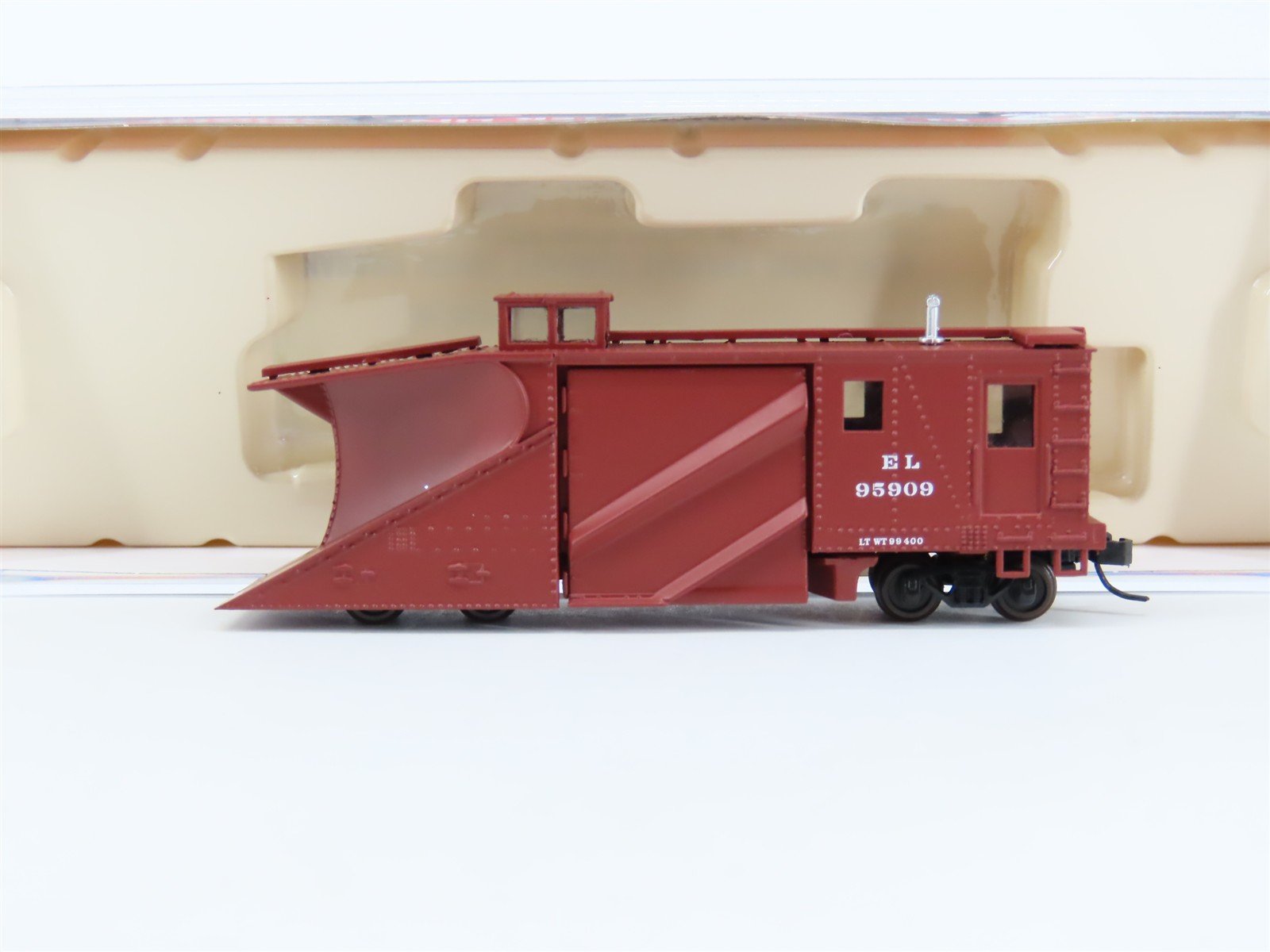 N Scale Atlas Master 50005134 EL Erie Lackawanna Russell Snow Plow #95909