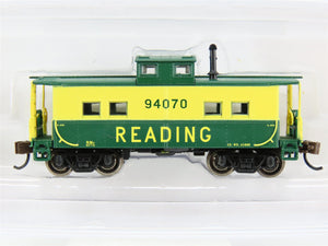 N Bachmann Silver 16857 RDG Reading Center Cupola Northeast Steel Caboose #94070