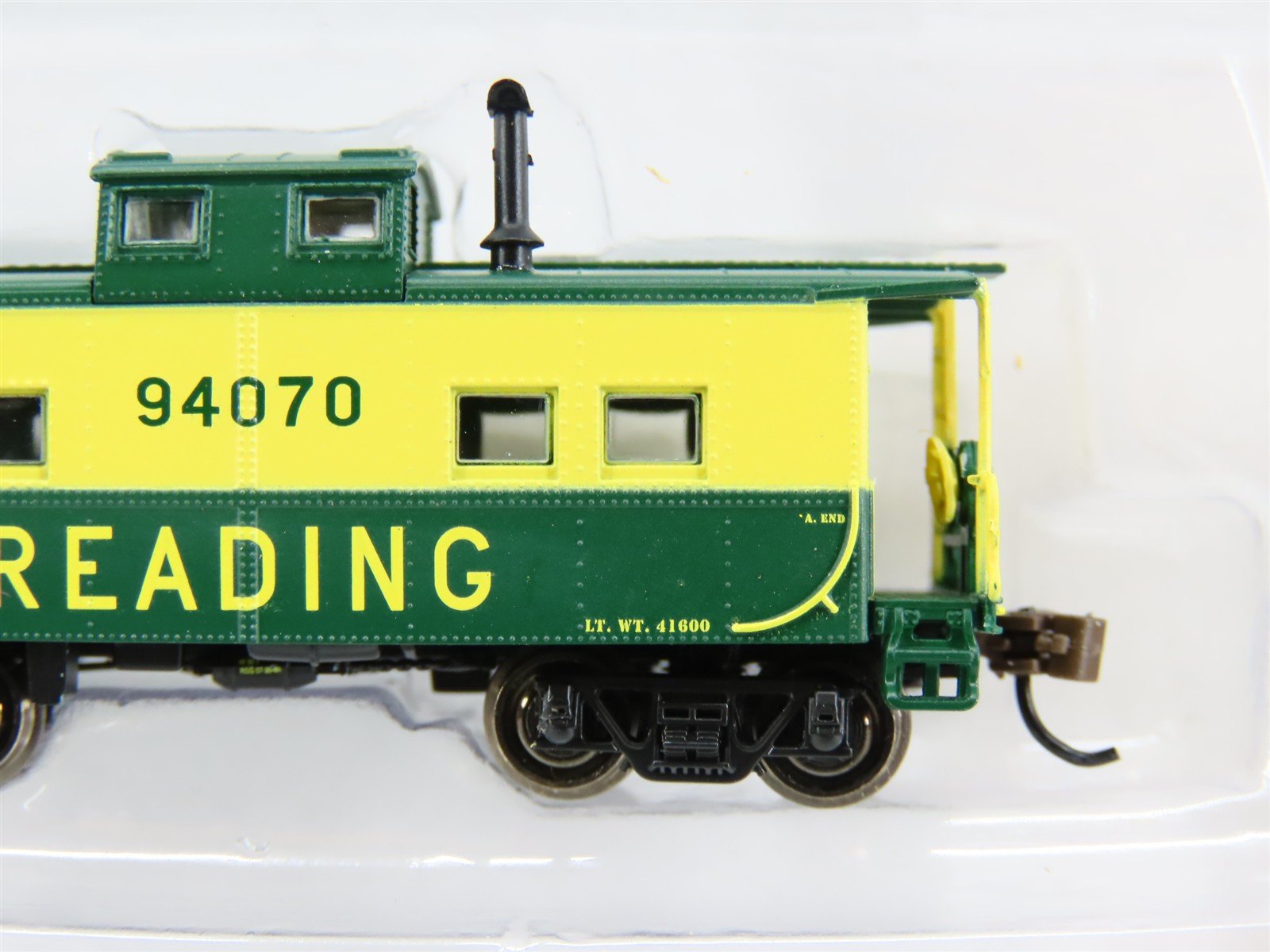 N Bachmann Silver 16857 RDG Reading Center Cupola Northeast Steel Caboose #94070