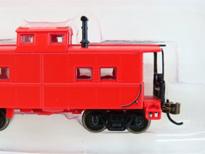 N Bachmann Silver 16856 Unlettered Red Center Cupola Northeast Steel Caboose