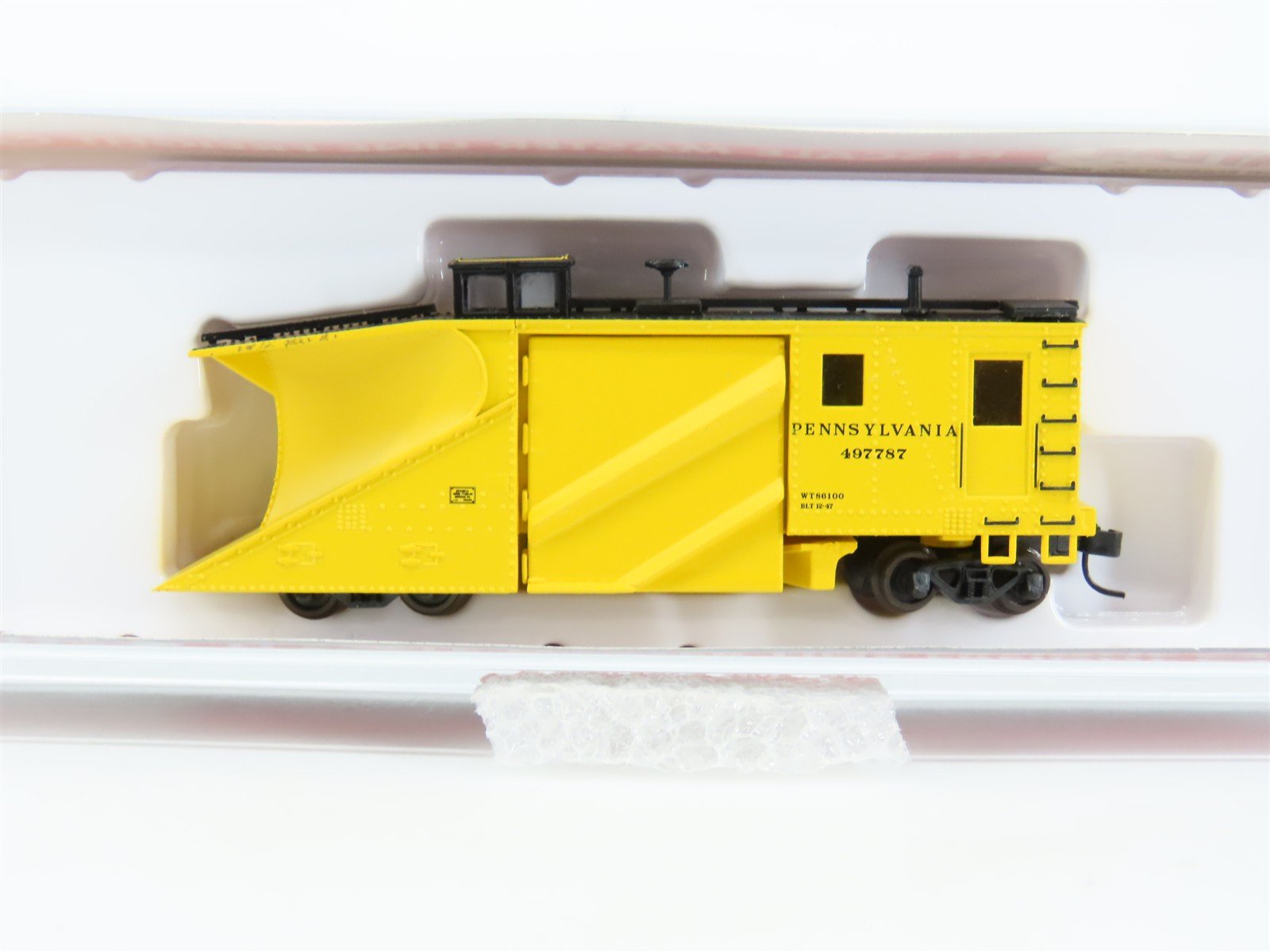 N Scale Atlas Master 50005876 PRR Pennsylvania Yellow Russell Snow Plow #497787