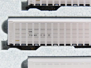 N Scale KATO 106-5503 CNA CN Canadian National Enclosed Autorack 4-Car Set