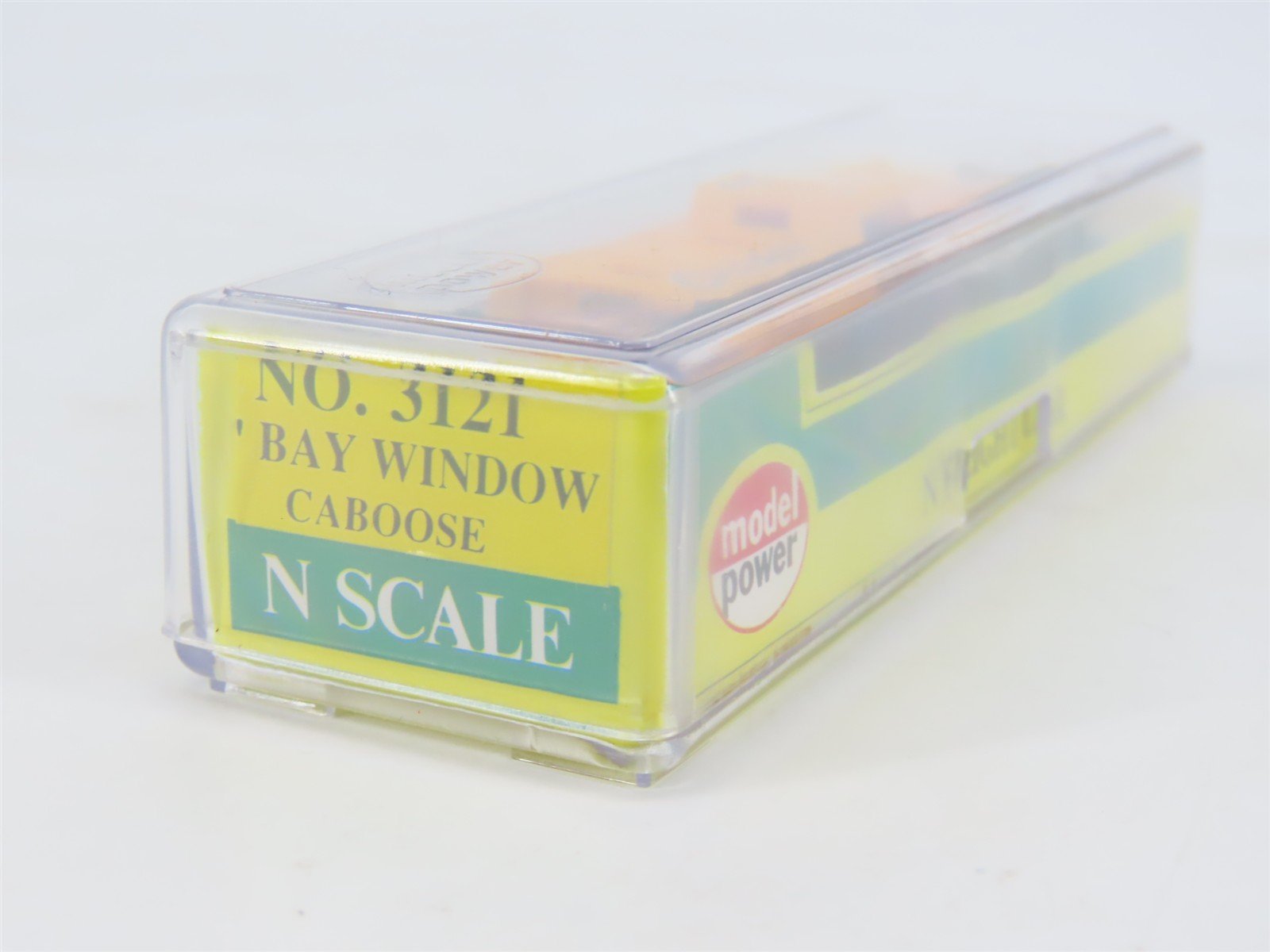 N Scale Model Power 3121 C&O Chessie System Bay Window Caboose #3358