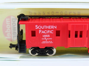 N Scale Model Power 3122 SP Southern Pacific Red Bay Window Caboose #1655