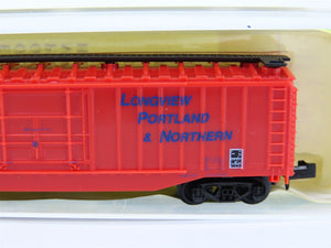 N Model Power 4040 LPN Longview Portland & Northern 50' Plug Door Box Car #60059