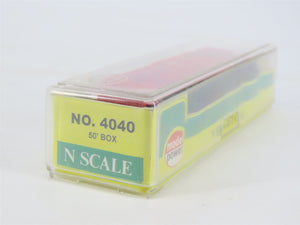 N Model Power 4040 LPN Longview Portland & Northern 50' Plug Door Box Car #60059