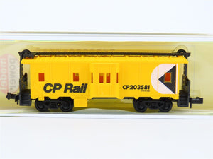 N Model Power 3128 CP Rail Canadian Pacific Yellow Bay Window Caboose #203581