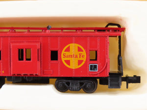 N Scale Con-Cor 0001-125301 ATSF Santa Fe Railroad Bay Window Caboose #203419