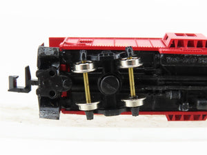 N Scale Con-Cor 0001-125301 ATSF Santa Fe Railroad Bay Window Caboose #203438