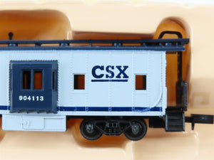 N Scale Con-Cor 0001-125313-2 CSX Bay Window Caboose #904113