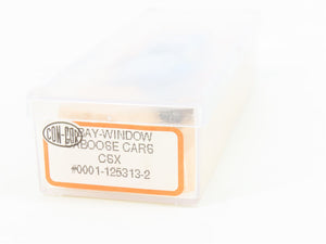 N Scale Con-Cor 0001-125313-2 CSX Bay Window Caboose #904113