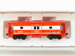 N Scale Atlas 50004555 SL-SF Frisco Railroad Bay Window Caboose #1731