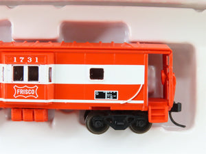 N Scale Atlas 50004555 SL-SF Frisco Railroad Bay Window Caboose #1731