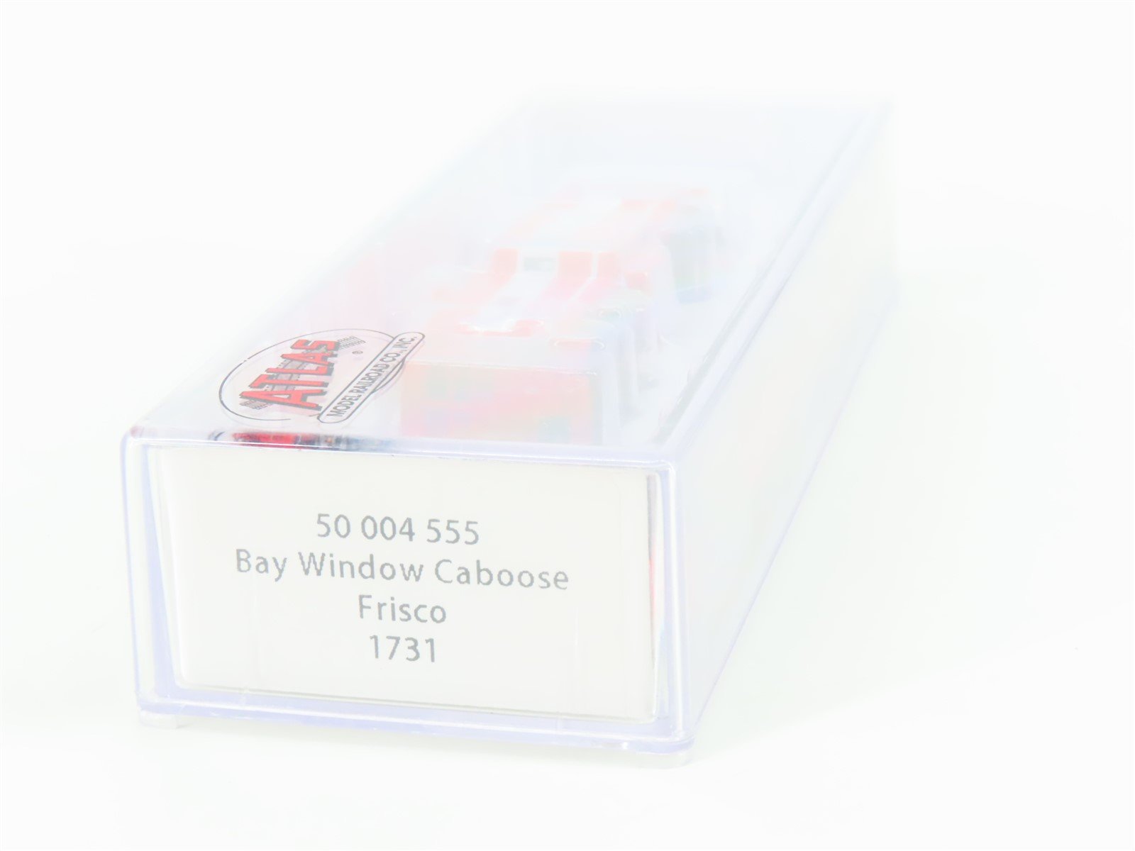 N Scale Atlas 50004555 SL-SF Frisco Railroad Bay Window Caboose #1731