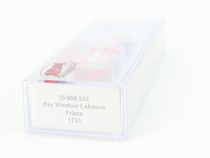 N Scale Atlas 50004555 SL-SF Frisco Railroad Bay Window Caboose #1731