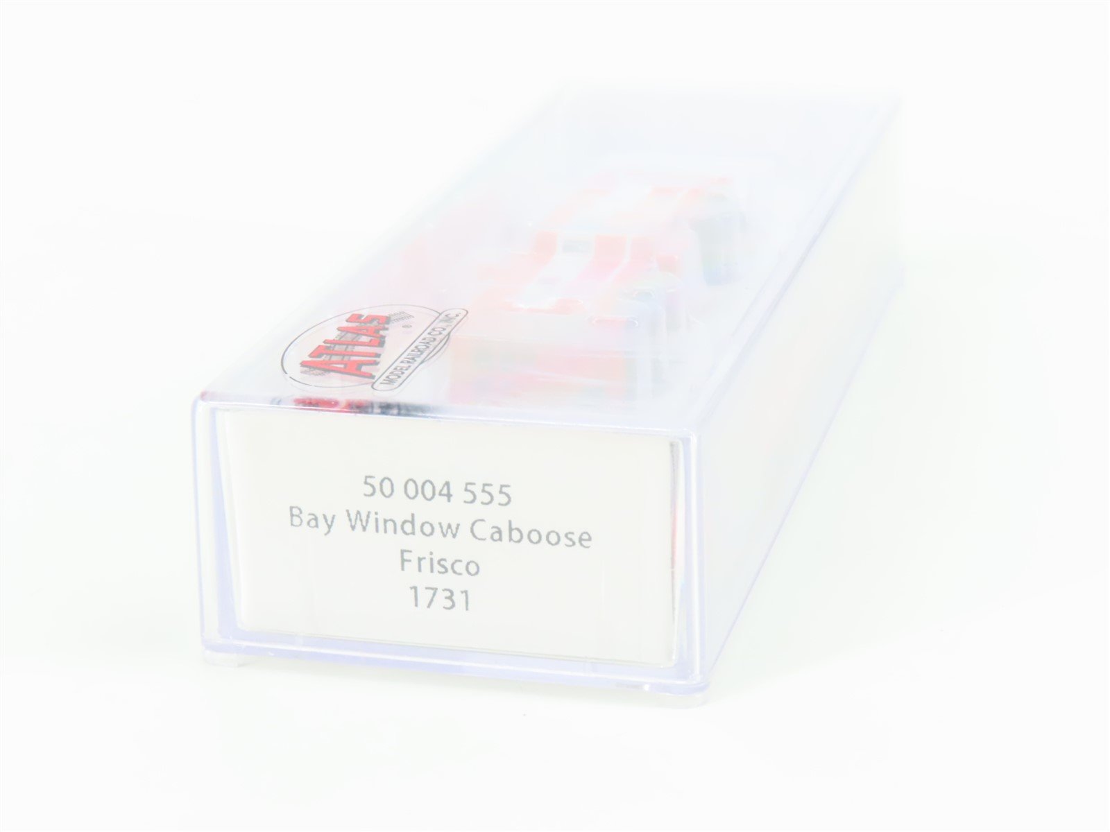 N Scale Atlas 50004555 SL-SF Frisco Railroad Bay Window Caboose #1731