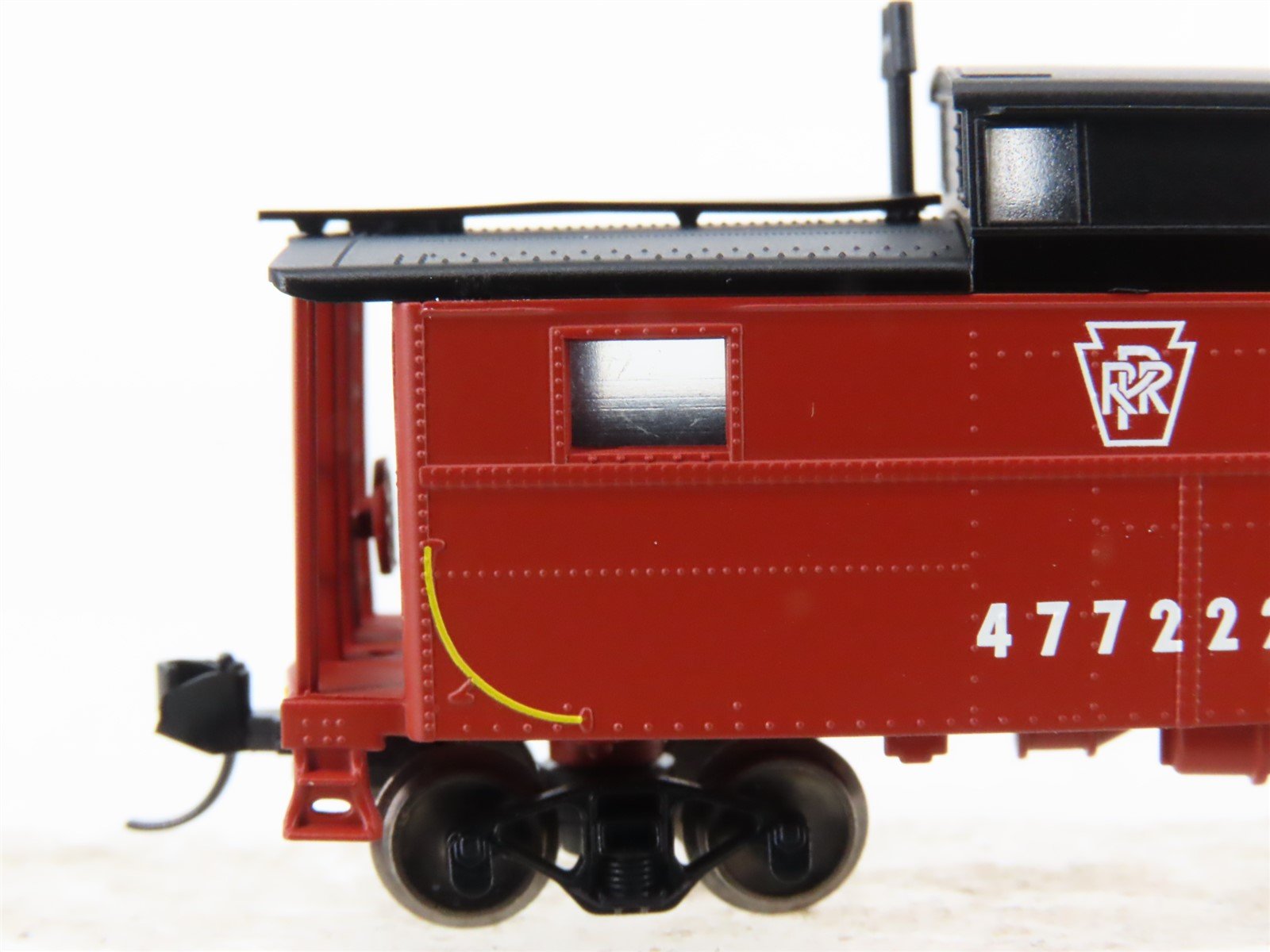N Scale Bowser 38090 PRR Pennsylvania Railroad Keystone Caboose #477222