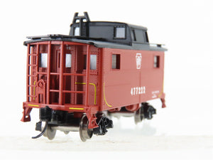 N Scale Bowser 38090 PRR Pennsylvania Railroad Keystone Caboose #477222