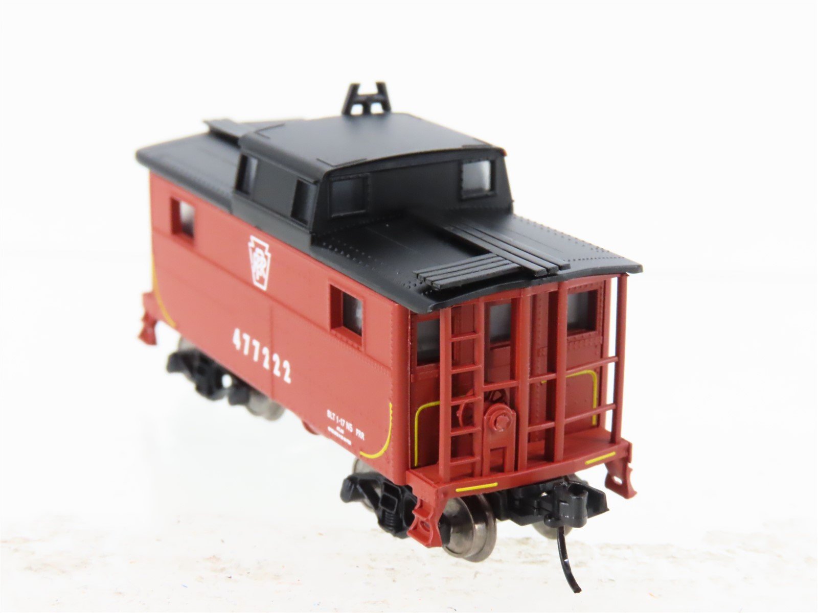 N Scale Bowser 38090 PRR Pennsylvania Railroad Keystone Caboose #477222