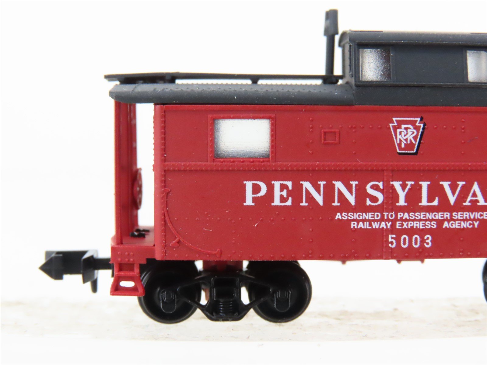 N Scale Bowser 37127 PRR Pennsylvania Railroad Keystone Cupola Caboose #5003