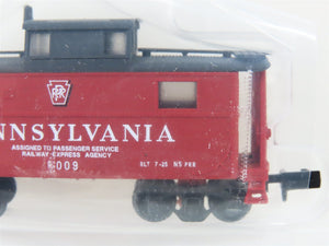 N Scale Bowser 37127 PRR Pennsylvania Railroad Cupola Caboose #5009