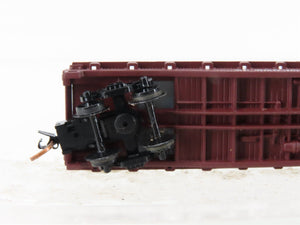 N Scale Atlas 37442 SP Southern Pacific Flat Car #598308 w/ 2 24' Trailers