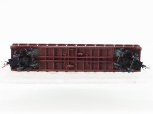 N Scale Atlas 37442 SP Southern Pacific Flat Car #598308 w/ 2 24' Trailers