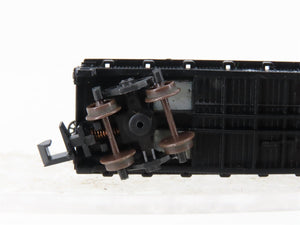 N Scale Atlas B&O Baltimore & Ohio Railroad Flat Car #8714 w/ 2 Trailers