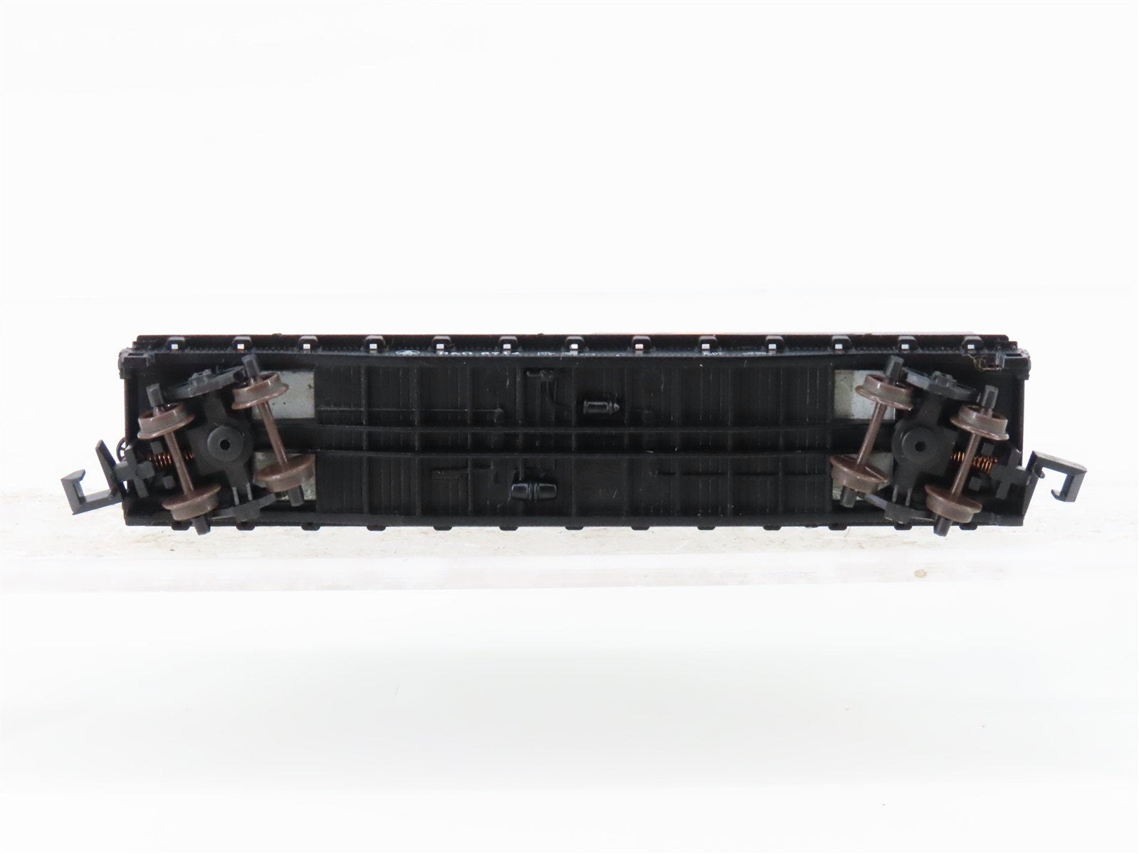 N Scale Atlas B&O Baltimore & Ohio Railroad Flat Car #8714 w/ 2 Trailers