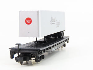 N Scale Atlas 3773 MP Missouri Pacific Railroad Flat Car #8140 w/ 40' Trailer