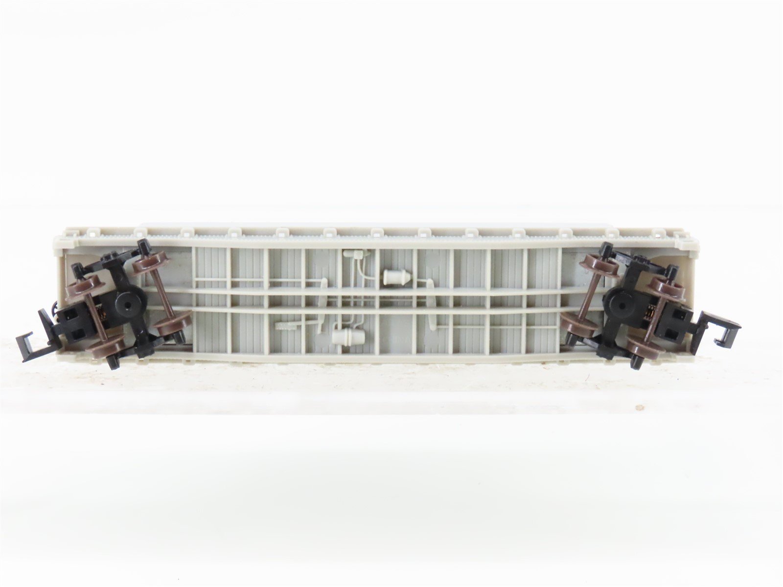 N Scale Atlas 3770 Undecorated Piggyback Flat Car w/ 40' Trailer