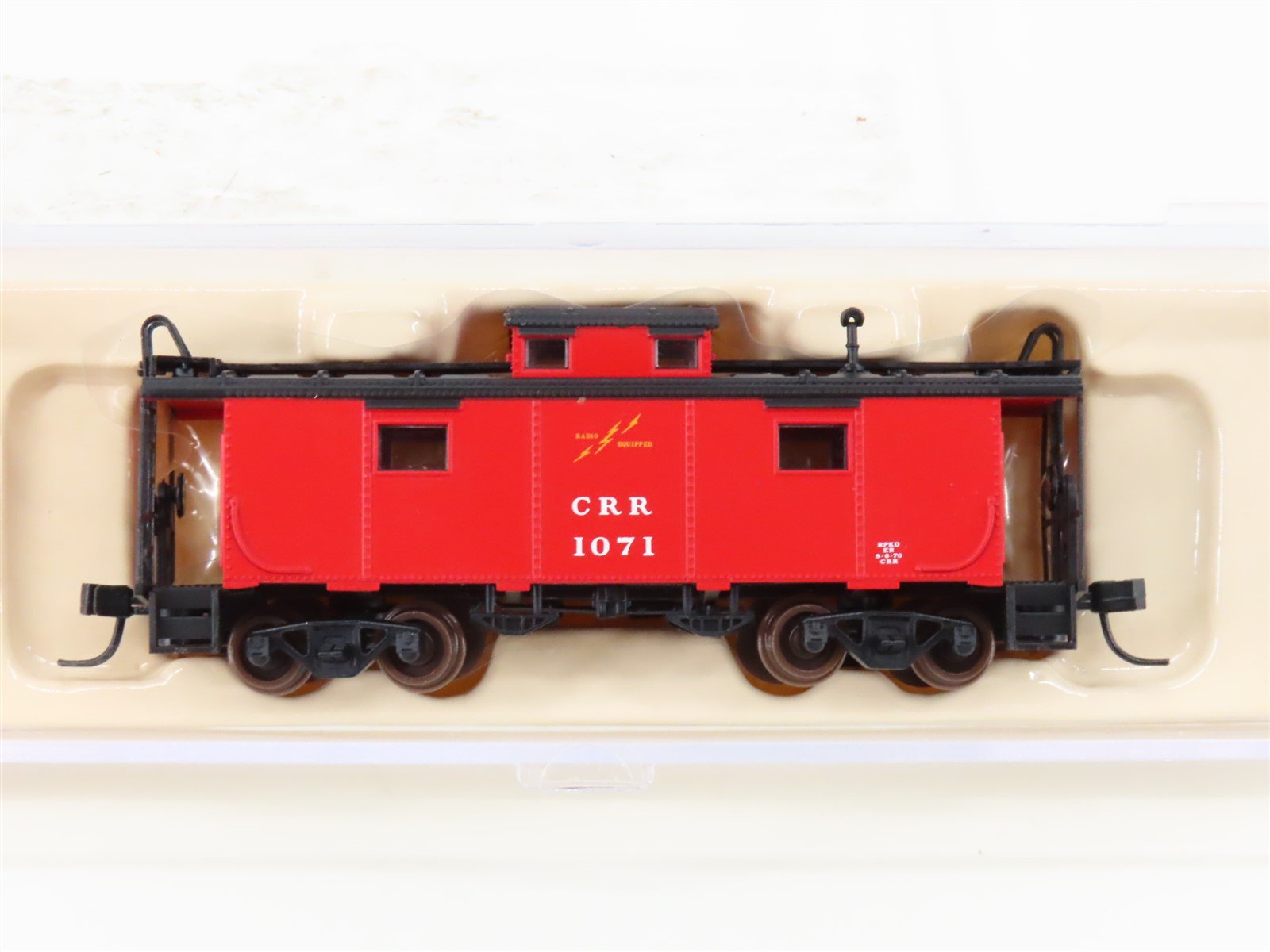 N Scale Atlas 33411 CRR Clinchfield Railroad NE-6 Cupola Caboose #1071