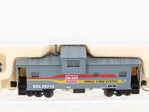 N Scale Atlas 30379 SCL/L&N Family Lines System Extended Vision Caboose #05710