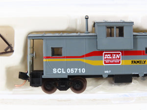 N Scale Atlas 30379 SCL/L&N Family Lines System Extended Vision Caboose #05710