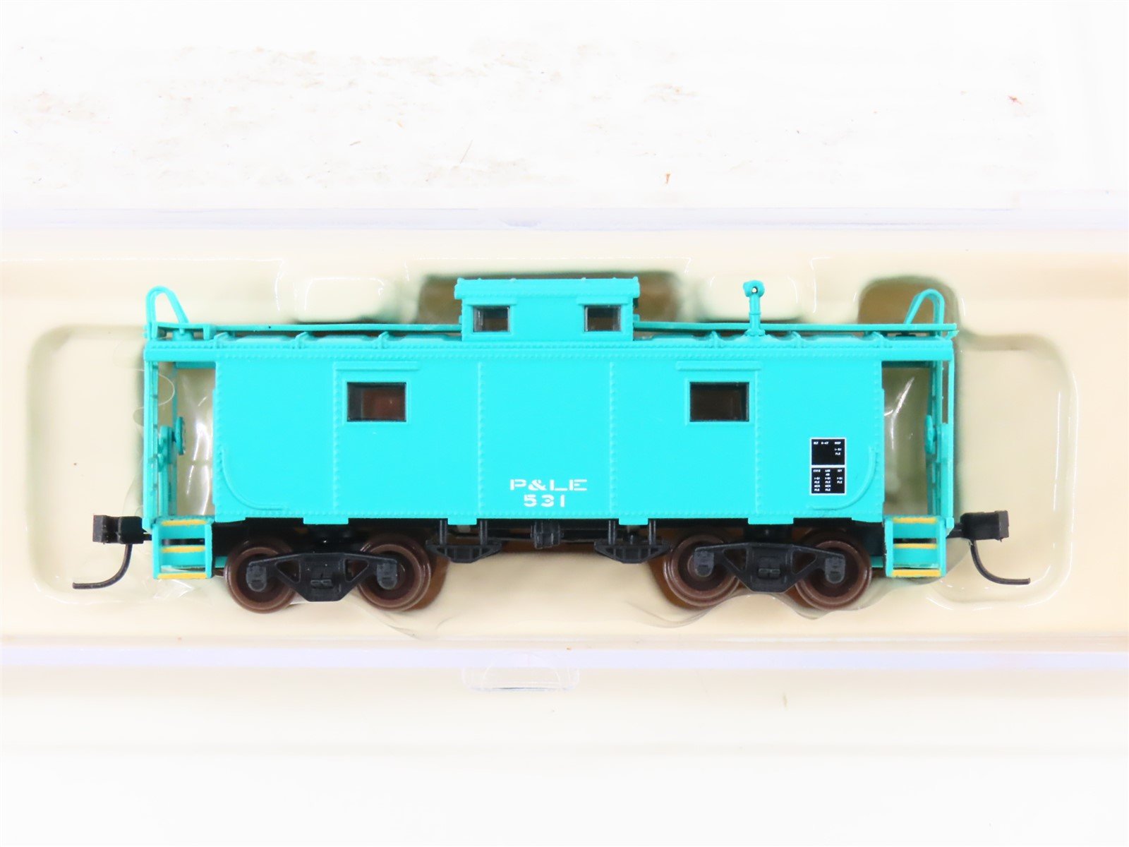 N Scale Atlas 33501 P&LE Pittsburgh & Lake Erie NE-6 Cupola Caboose #531