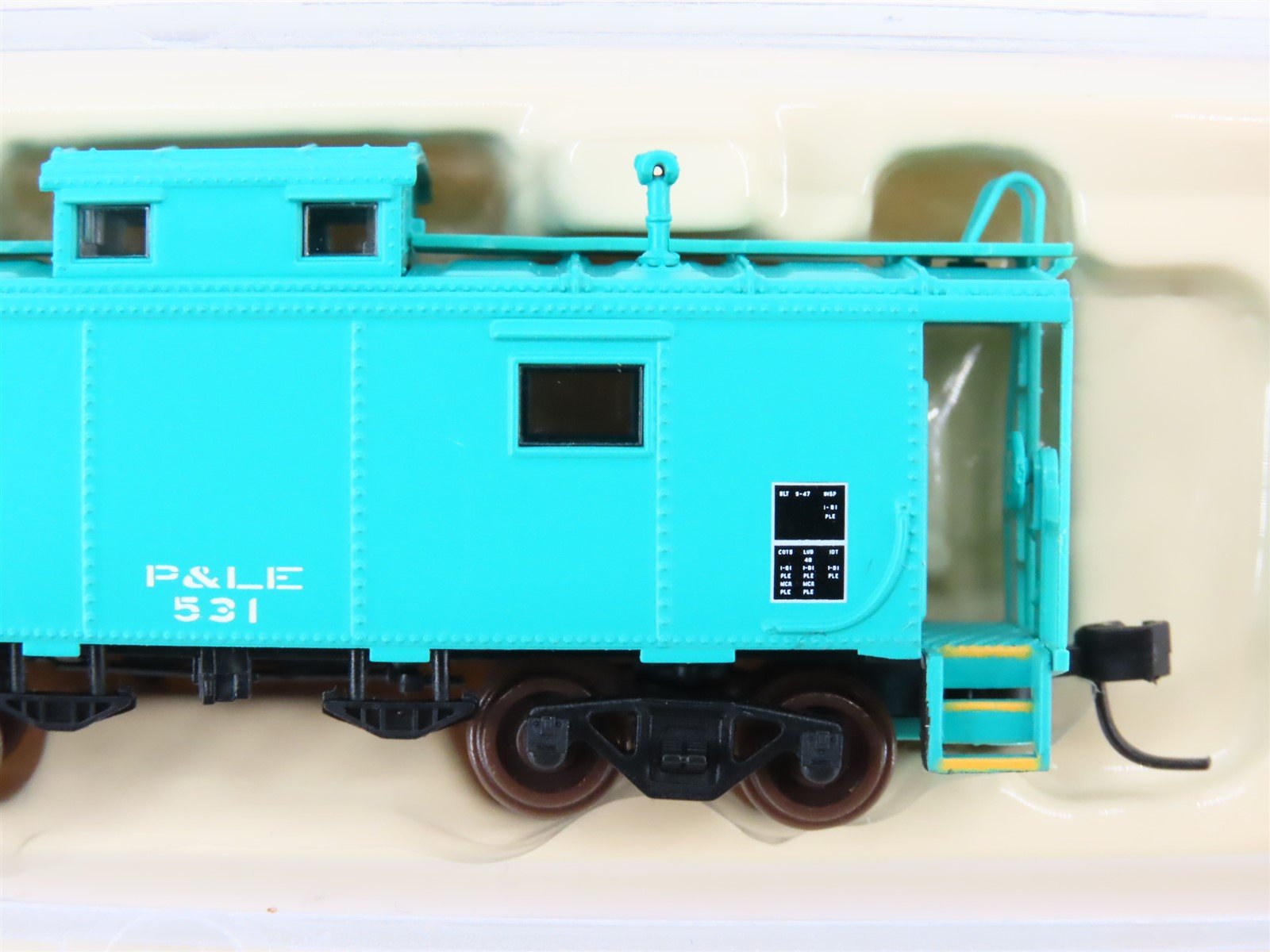 N Scale Atlas 33501 P&LE Pittsburgh & Lake Erie NE-6 Cupola Caboose #531