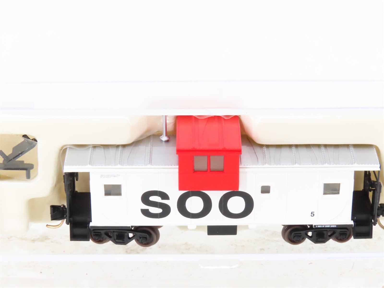 N Scale Atlas 30319 SOO Line Extended Vison Cupola Caboose #5