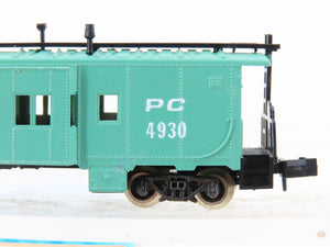 N Scale Atlas 2437 PC Penn Central Railroad Bay Window Caboose #4930
