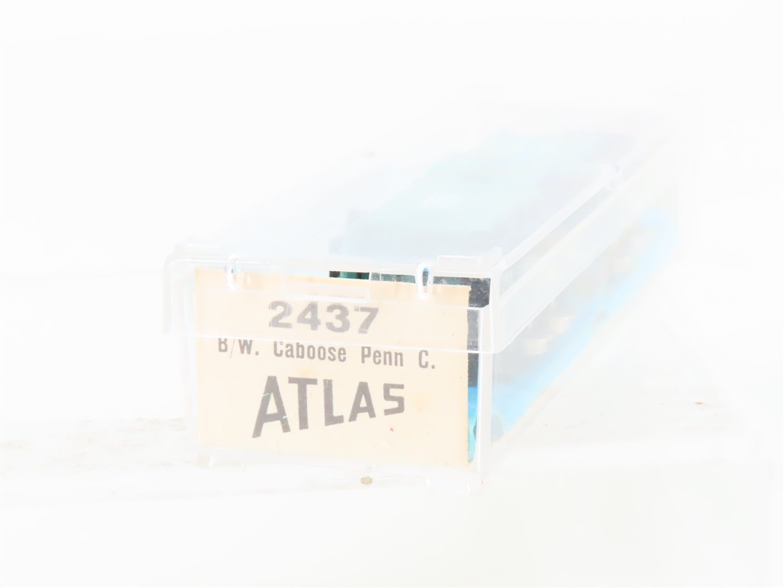 N Scale Atlas 2437 PC Penn Central Railroad Bay Window Caboose #4930