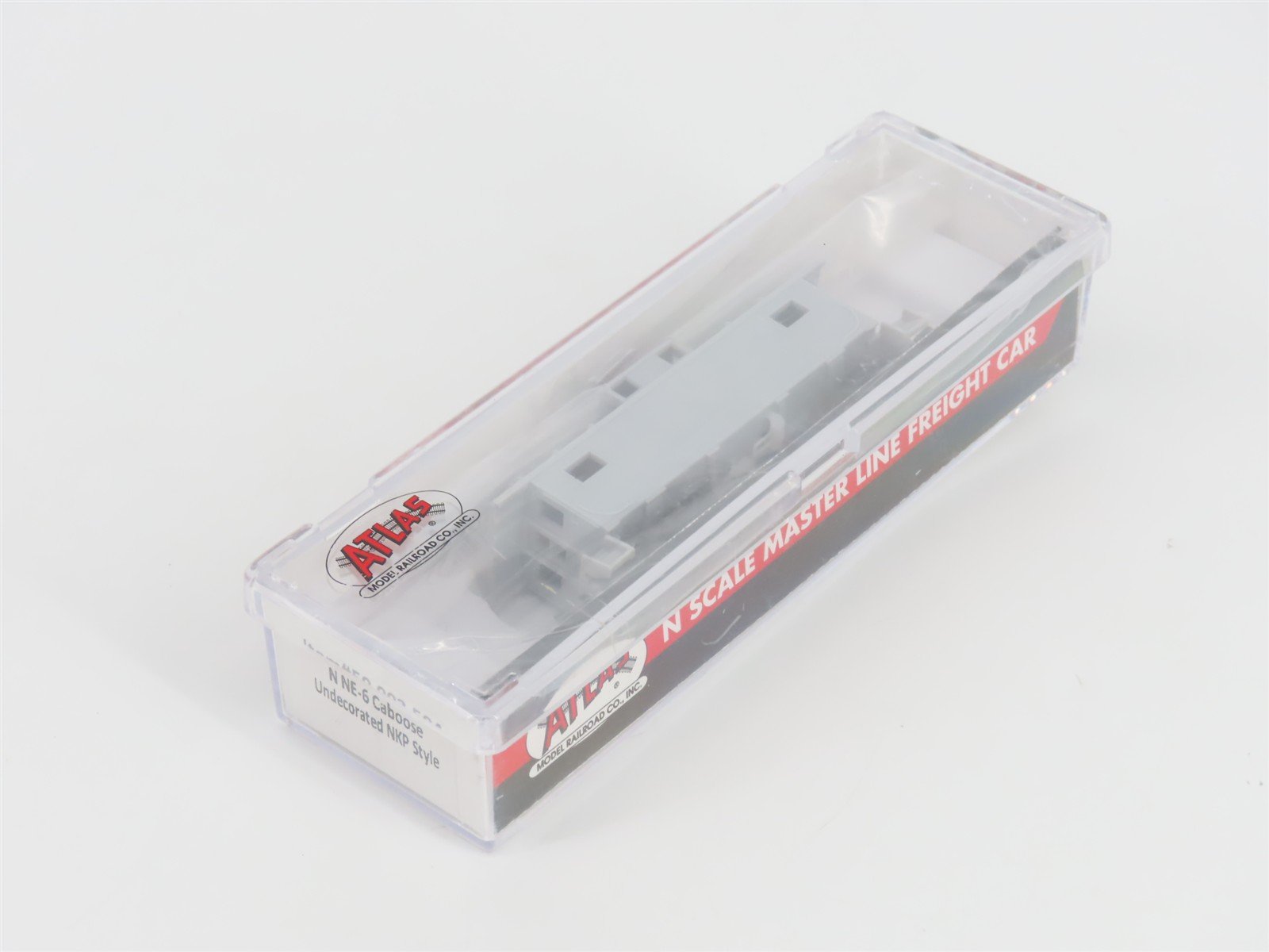 N Scale Atlas 50002504 Undecorated NKP Style NE-6 Caboose