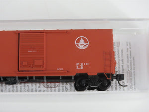 N Scale Micro-Trains MTL 02400530 B&O Baltimore & Ohio 40' Box Car #463529
