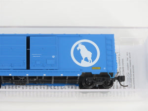 N Scale Micro-Trains MTL 06800520 GN Great Northern Big Sky Blue Box Car #4007