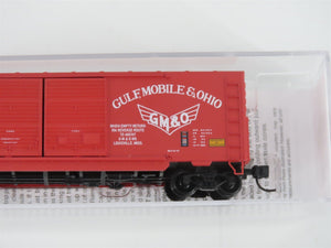 N Scale Micro-Trains MTL 06800530 GMO Gulf Mobile & Ohio 40' Box Car #24584